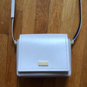 Kate Spade purse, gray, crossbody
